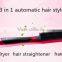 Mutil Ceramic Negative Iron Electric Hair Straightener And Curling Brush