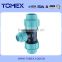 2016 alibaba china manufacturing plastic water pipe pp compression fitting