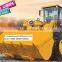 Land machine 5 ton wheel loader hot sale, road constructional equipment