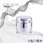 Alibaba wholesaler empty skin care cream acrylic aluminum jars for cosmetics