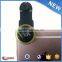 Mobile Phone Accessories Wide 0.67x Camera Fisheye 180 degree Macro Lens