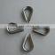 DIN6899B Electrical Galvanized Wire Rope Round Custom Thimble Clevis Price