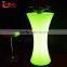 led lighting coffee shop table,glowing coffee table