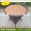 outdoor teak wood furniture rattan dining table designs