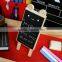 cat shape stand blackboard wooden writting blackboard customized hanging chalkboard