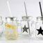 Colorful Hot Selling Boots Shape Glass Jar,juice Jar