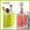 emc plastic square mini pen holder, mini desktop organizer, mini pen holders
