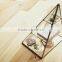 Geometric Stained Glass Display Pyramid Jewelry Box