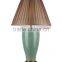 BISINI Antique Gray Ceramic Livingroom Desk Lamp