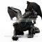 Oem hot sale wholesale resin european black dragon statue for sale