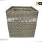 PE/Plastic rattan cube square with liner outdoor flower planter