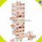 Wholesale hot sale 48 pcs wooden toddler stacking bricks toy teaching aid wooden toddler stacking bricks toy W13D151