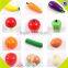 wholesale kids wooden toy vegetables new design baby wooden toy vegetables cheap wooden toy vegetables W10B089