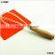 13043 Silicone coated Whisk with wooden handle