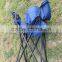 Heavy duty and durable folding camping chair with cup holder