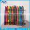 Low price 12 colors wax crayon for kids