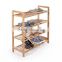 big bamboo shoes rack stand, cheap bamboo rack stand