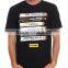 Wholesale Black Short Sleeve European Style Cotton T Shirt 200 Grams