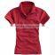 China Clothing Factory Offer High Quality Ladies Fashion Body Fit Polo Golf Shirts Purple