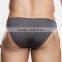 Custom Comfort Mens Modal Thong Underwear With Logo on Center Waist