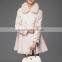 Autumn New Design European luxury elegant Regular style ladies mink fur coat