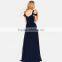 GZY 2015 off-shoulder comfortable fabric long dress red