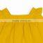 Guaranteed Quality Poplin Toddler Girls Plain ShirtsCotton Long Sleeve Baby Blouses With YokeFashion Back Buttons Girls Tops