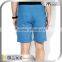 2016 Fashion Man Solid Blue Woven Short Pants Stylish Shorts