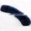 Myfur Royal Blue Genuine Raccoon Fur Collar Hood for Winter Coat