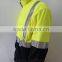 Two Tone High Visibility Jacket Safety Sweatshirt With 3M Reflective Tape Meet EN ISO20471