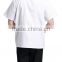 China manufacturer direct wholesale short sleeve cotton chef uniform