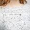 OEM clothing manufacturing knitted wool dot pattern womens sweaters with low price