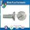 Made in Taiwan Phillips Drive Black Oxide Slotted Drive Zinc Finish Standard Torx Flat Head Undercut Machine Screw