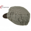 Brown Checker Crown Military Baseball Hats , Soft Pure Cotton Army Baseball Caps