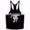 Screen printed mens stringer vest,stringers,