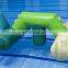 HI crazy pool games giant inflatable water park slides for sale