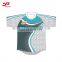 Wholesale custom sublimation blank short sleeve black orange soccer jersey