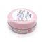 Small metal round custom printed lip balm tin box wholesale