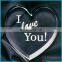 Magnetic double heart love photo frame China manufacture