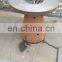 Outdoor garden bbq brazier dome fire pit and bbq function