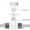 Double Suspension Clamp Used For Outdoor Aerial Self Support ADSS Optical Fiber Cable Hardware