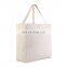 Custom printed recycle plain organic cotton canvas bag shopping  bulk large grocery cotton canvas shopping tote bag