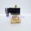 GOGO 2 way brass Normally open 12v water solenoid valves for gas 1 inch Orifice 25mm zero pressure start with plug type