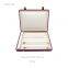 Custom leather jewelry display tray pendant necklace jewelry trays wholesale