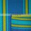 Indoor or Patio Medium Rug Blue Outdoor Stripe Pattern