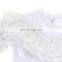Wholesale Pure White Icing Tunic Dress For Girl Princess Girl Tailor Dress