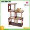 there layers cat house,cat scratcher wooden cat house