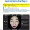 2020 new technology Portable Skin  lesion analyzer RGB/UV/polarized light with tablet skin scan system machine for salon
