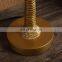 European style coconut palm shape vintage gold monkey table lamps for hotel home decor