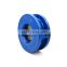 dn150 ductile iron wafer type double disc swing check valve